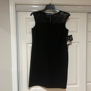 Nine West Black Sleeveless Dress - Size 10
